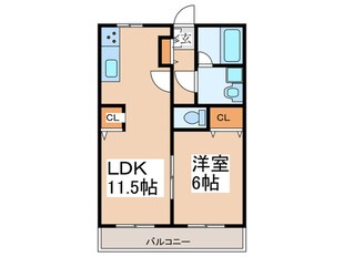 ア－バン・シティの物件間取画像